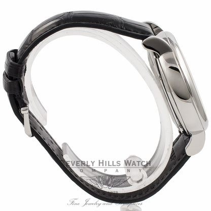 IWC Portofino Chronograph Stainless Steel Black Dial IW391002 BA6UXU - Beverly Hills Watch Company Watch Store