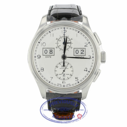 IWC 45mm Portugieser Perpetual Calendar Platinum Automatic IW397201 WDXJJ2 - Beverly Hills Watch