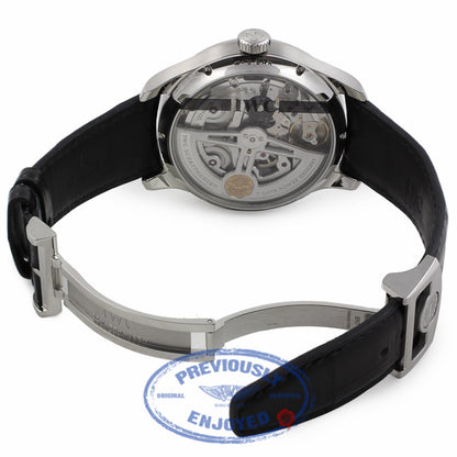 IWC Portugieser Annual Calendar Silver Dial Alligator Leather Automatic Men's Watch IW503501 X7WXD1 - Beverly Hills Watch Company