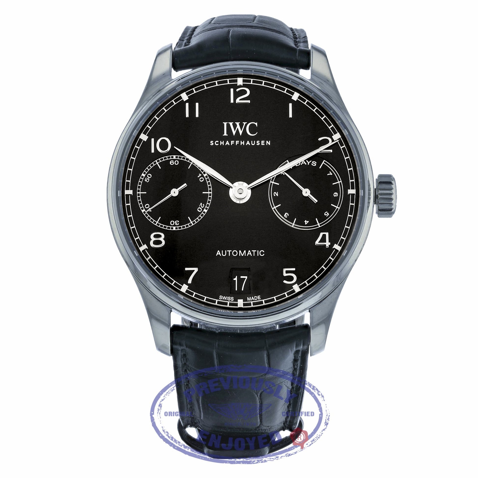  IWC Portugieser Stainless Steel "2nd Filmmaker Award, Zurich 2016" 42mm IW500703 3NVX1Y - Beverly Hills Watch Company