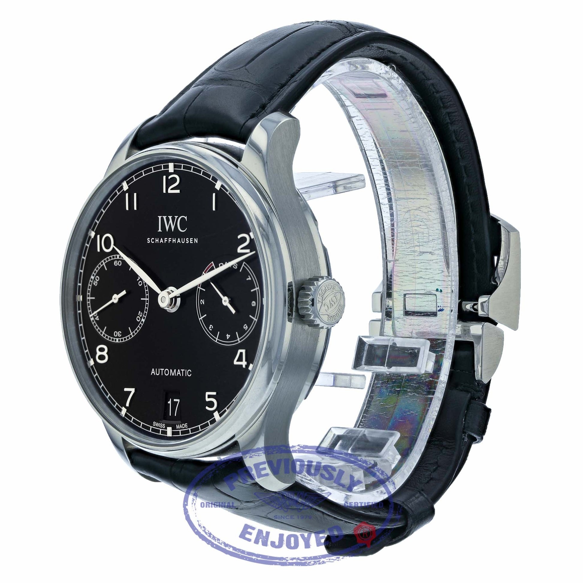  IWC Portugieser Stainless Steel "2nd Filmmaker Award, Zurich 2016" 42mm IW500703 3NVX1Y - Beverly Hills Watch Company