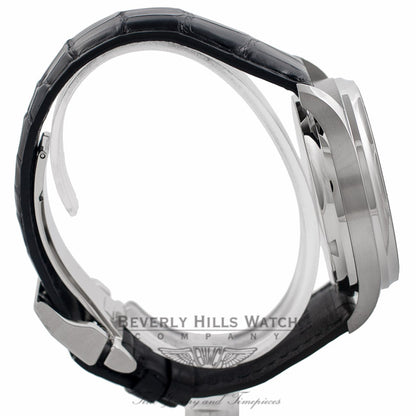 IWC Portuguese 42MM Automatic Stainless Steel Black Dial 7 Day Power Reserve IW500109 1KQWZF - Beverly Hills Watch Company Watch Store