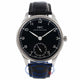 IWC Portuguese 44mm Stainless Steel Manual Wind Black Dial IW545407 U69K6R - Beverly Hills Watch Company Watch Store