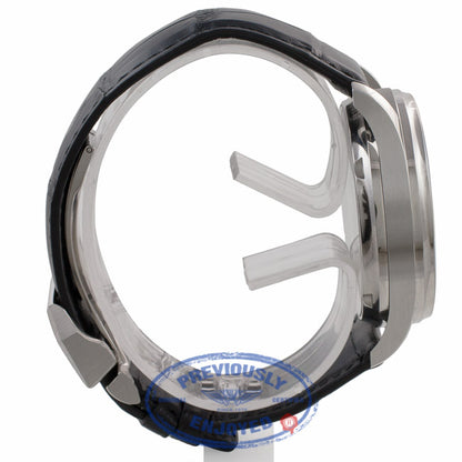 IWC Portuguese 7 Day Stainless Steel Silver Dial Rose Numerals IW500114 L6ZERP