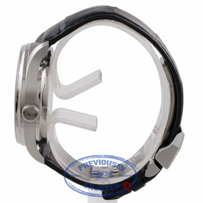 IWC Portuguese 7 Day Stainless Steel Silver Dial Rose Numerals IW500114 L6ZERP