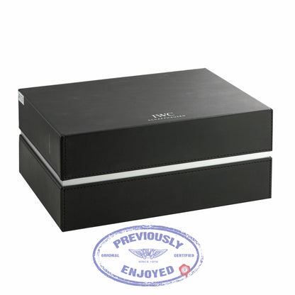 IWC Portugieser Annual Calendar Blue Dial 44mm Stainless Steel IW503502 9F4CK4 - Beverly Hills Watch