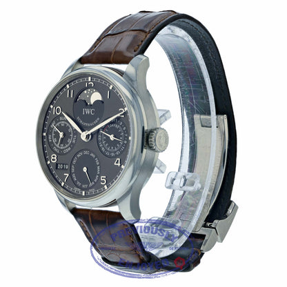IWC Portuguese Automatic Perpetual Calendar Moonphase 44mm IW502307 0FD787 - Beverly Hills Watch Company