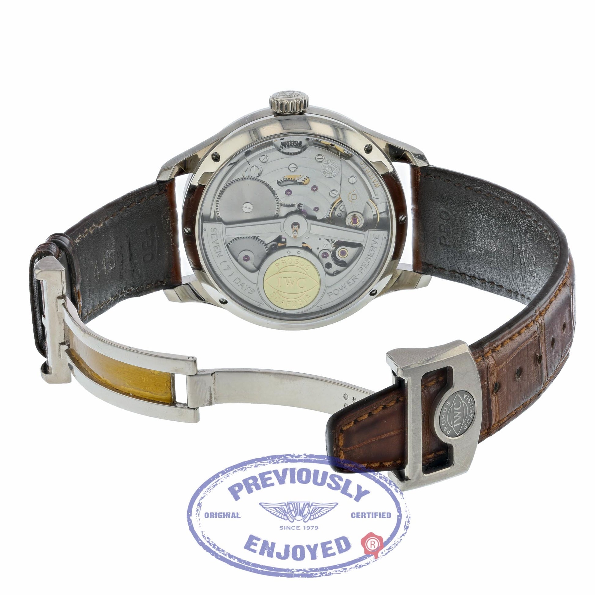 IWC Portuguese Automatic Perpetual Calendar Moonphase 44mm IW502307 0FD787 - Beverly Hills Watch Company