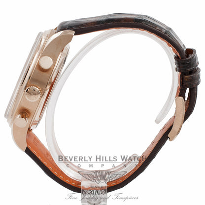 IWC Portuguese Chrono Classic 18K Rose Gold 42MM IW390402 2DMGHA - Beverly Hills Watch Company Watch Store