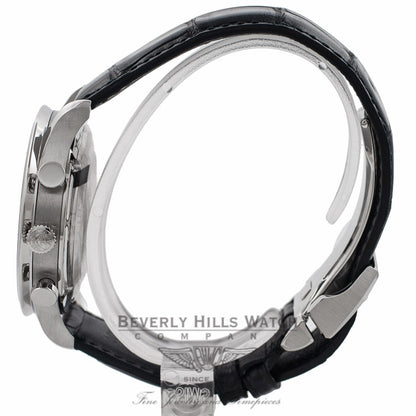 IWC Portuguese Chronograph 40MM Automatic Stainless Steel Black Dial IW371447 2Q767A - Beverly Hills Watch Company Watch Store