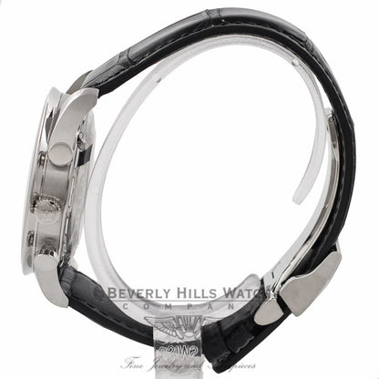 IWC Portuguese Chronograph 40MM Automatic Stainless Steel Silver Dial IW371445 VM1HMA - Beverly Hills Watch Company Watch Store
