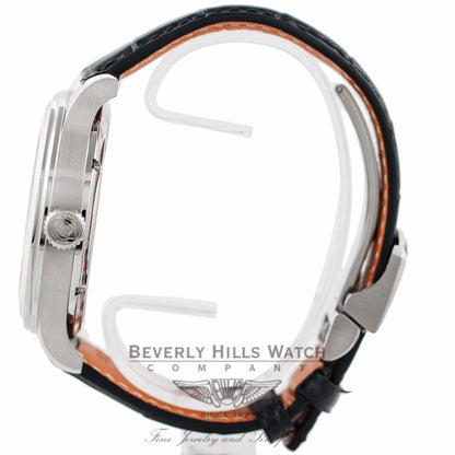 IWC Portuguese Hand-Wound 43MM 8 Day Power Reserve Silver Dial IW510203 NW5MZ1 - Beverly Hills Watch Company Watch Store