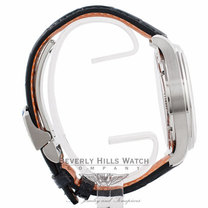 IWC Portuguese Hand-Wound 43MM 8 Day Power Reserve Silver Dial IW510203 NW5MZ1 - Beverly Hills Watch Company Watch Store