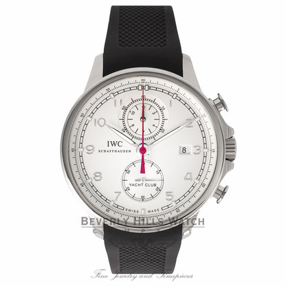 IWC Portuguese Yacht Club Chronograph 45MM Stainless Steel IW390211 1WBUVG - Beverly Hills Watch Company Watch Store