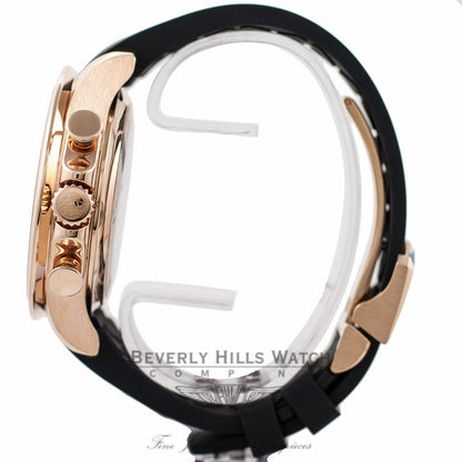 IWC Portuguese Yacht Club 18k Rose Gold 45MM Grey Dial IW390209 QVXR30 - Beverly Hills Watch Company Watch Store