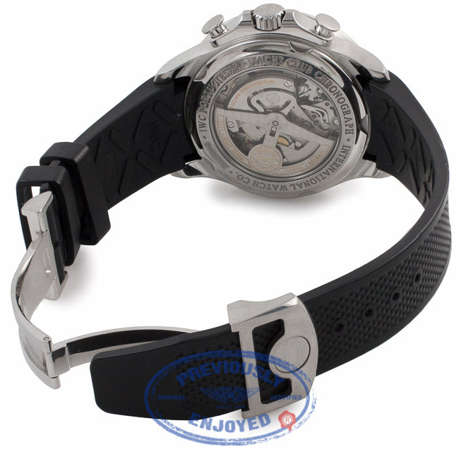 IWC Portuguese Yacht Club Rubber Strap Watch IW390210 VC996H - Beverly Hills Watch Company Watch Store