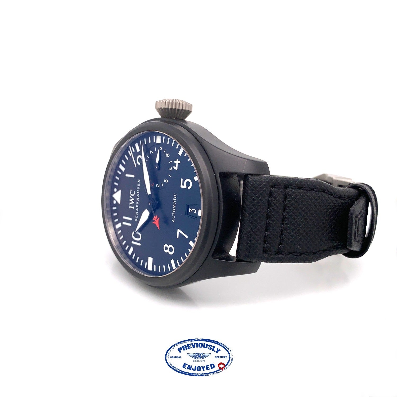 IWC Big Pilot Top Gun 48MM Black Ceramic 7 Day Power Reserve IW501901 98T4K6