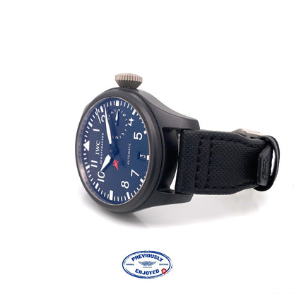 IWC Big Pilot Top Gun 48MM Black Ceramic 7 Day Power Reserve IW501901 98T4K6