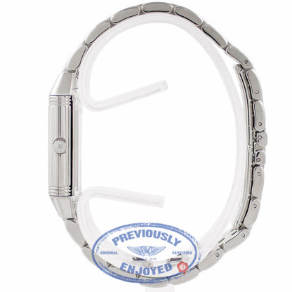 Jaeger-LeCoultre Reverso Ladies Stainless Steel 2618110 X3VTFZ - Beverly Hills Watch Company Watch Store