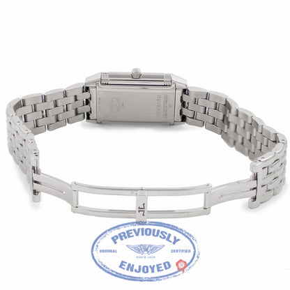 Jaeger-LeCoultre Reverso Ladies Stainless Steel 2618110 X3VTFZ - Beverly Hills Watch Company Watch Store