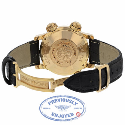 Jaeger Le Coultre Master Compressor Memovox Alarm 41mm 146.2.97 Y19DZD - Beverly Hills Watch