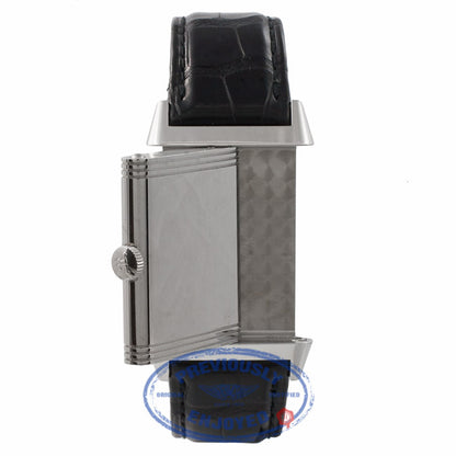 Jaeger Le Coultre Reverso Grande Ultra Thin Black Dial Leather Strap 1931 Q2788570 KBPW2T - Beverly Hills Watch Store