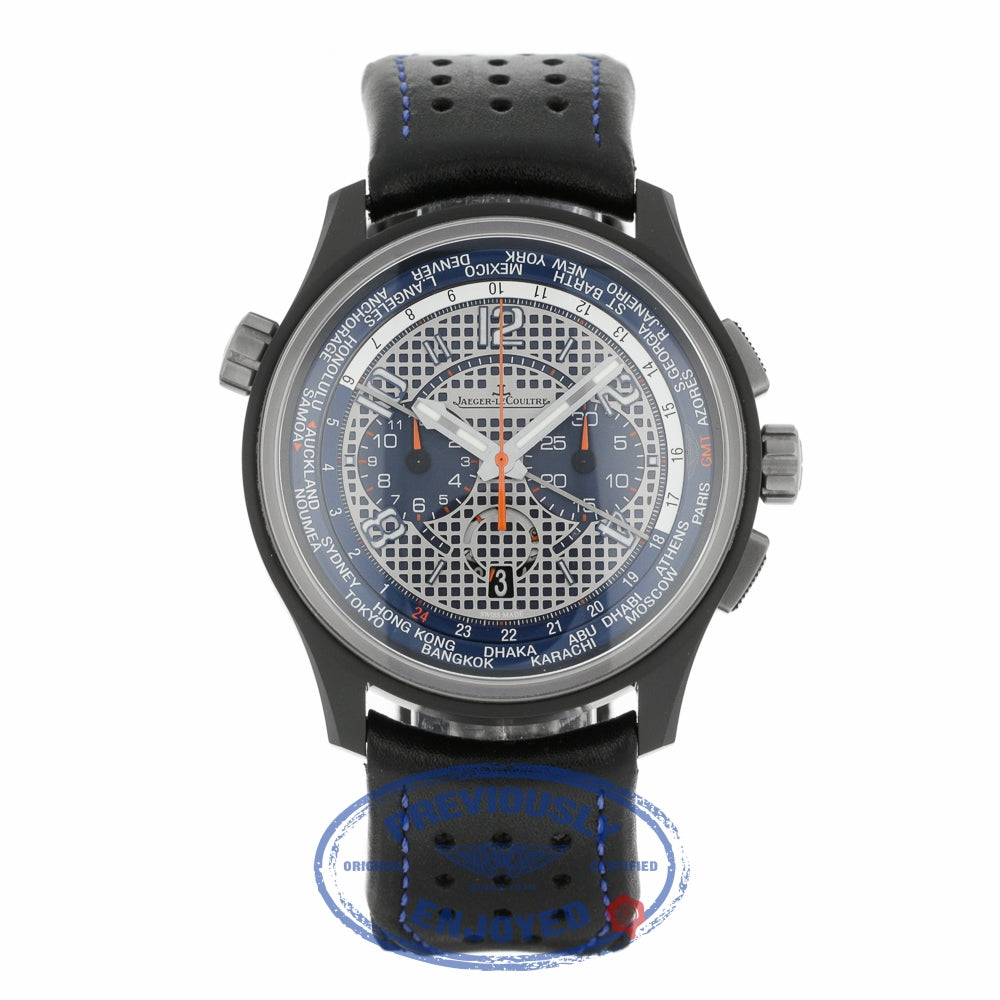 Jaeger LeCoultre Amvox 5 Aston Martin World Chronograph Ceramic Q193J480 8JEX9R - Beverly Hills Watch