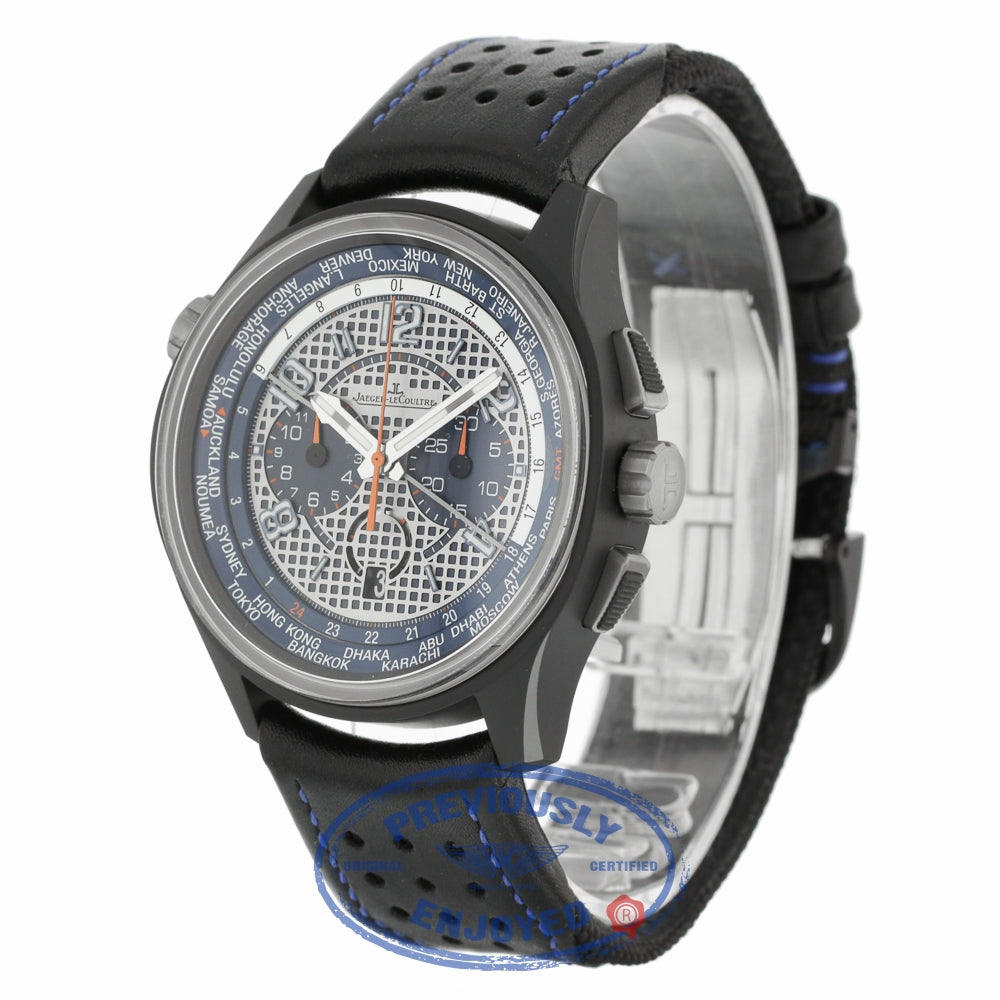 Jaeger LeCoultre Amvox 5 Aston Martin World Chronograph Ceramic Q193J480 8JEX9R - Beverly Hills Watch