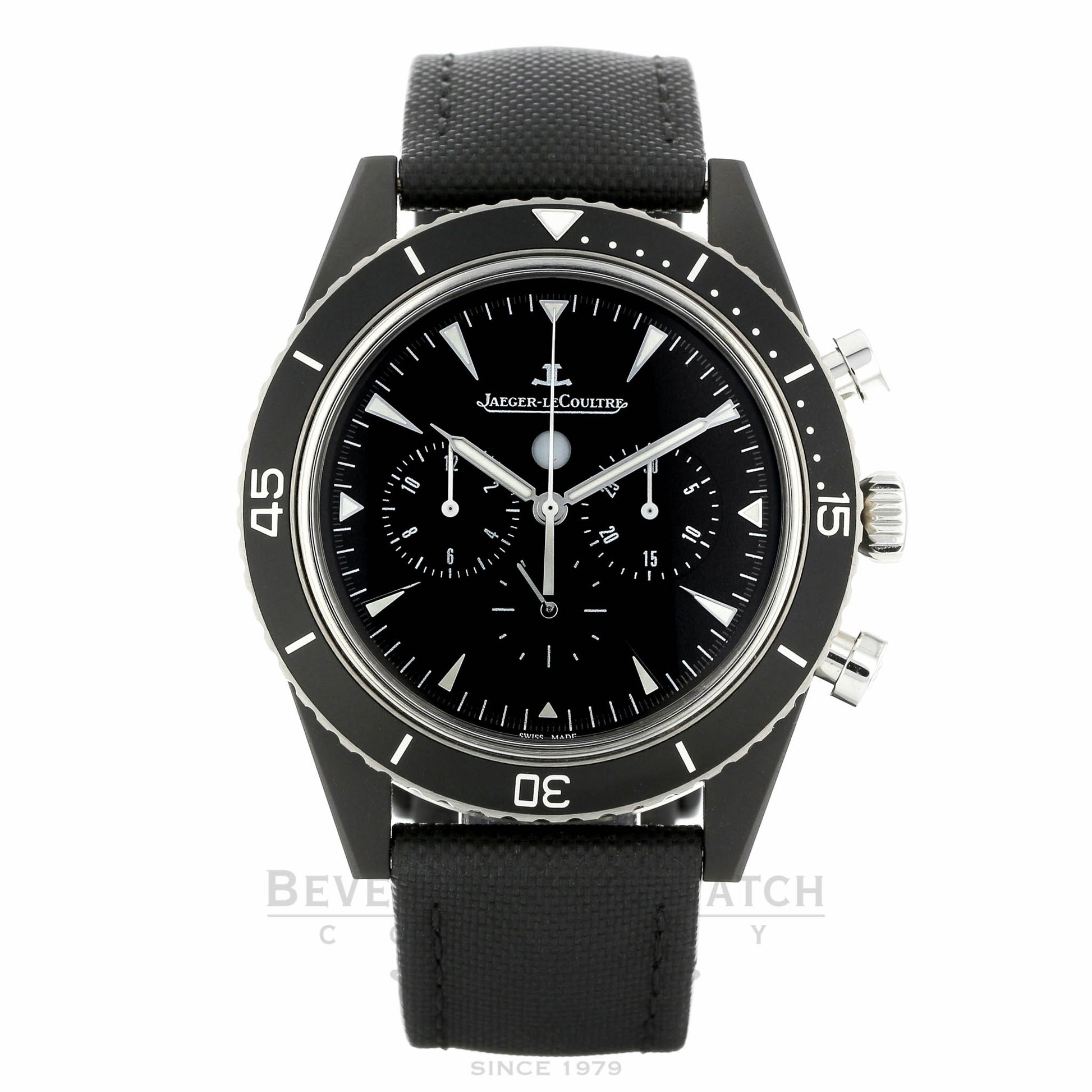 Jaeger LeCoultre 44mm Master Compressor Diving Chronograph Q208A570 V0VLM3 - Beverly Hills Watch