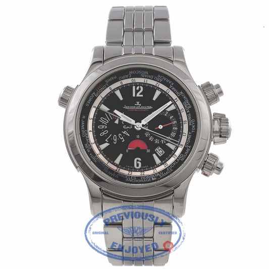 Jaeger LeCoultre Compressor Extreme World Chronograph Stainless Steel Bracelet 1768170 YMU6WP - Beverly Hills Watch Company Watch Store