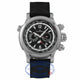 Jaeger LeCoultre Extreme World Stainless Steel Chronograph Black Dial Black Alligator Strap 150.8.22 AZ2Q21 - Beverly Hills Watch Company