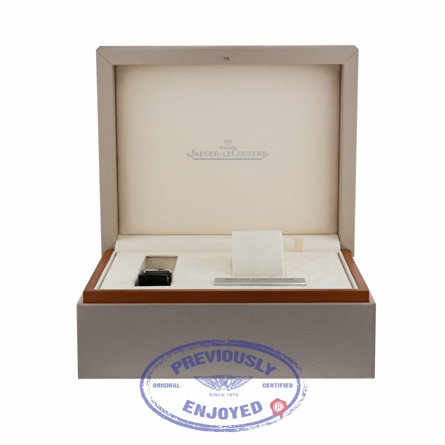 Jaeger LeCoultre Extreme World Stainless Steel Chronograph Black Dial Black Alligator Strap 150.8.22 AZ2Q21 - Beverly Hills Watch Company