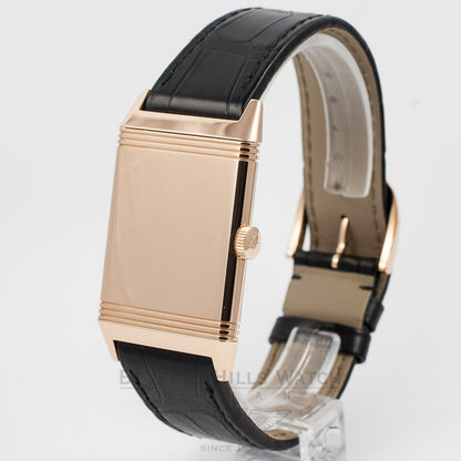 Jaeger LeCoultre Grande Reverso Ultra-Thin Manual Wind Leather Strap Watch 278.25.20 Beverly Hills Watch Company Watch Store