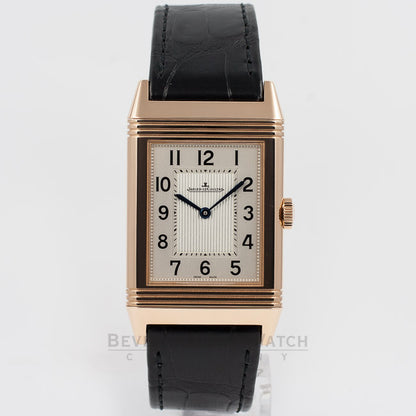Jaeger LeCoultre Grande Reverso Ultra-Thin Manual Wind Leather Strap Watch 278.25.20 Beverly Hills Watch Company Watch Store