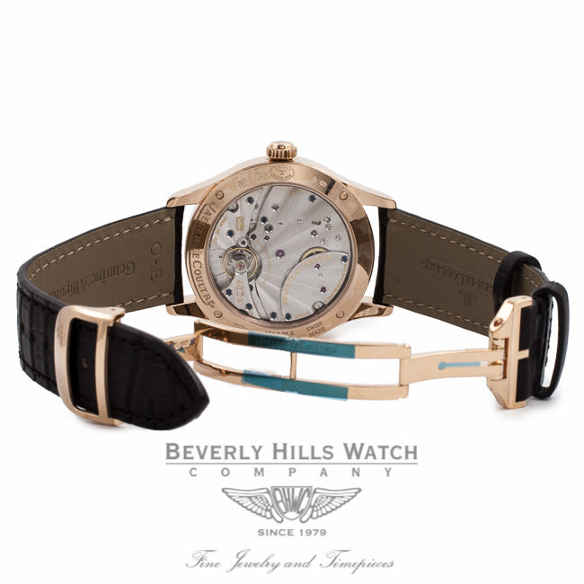 Jaeger LeCoultre Master 8 Days Perpetual 40MM  18k Rose Gold Q1612420 XISC2Z - Beverly Hills Watch Company Watch Store