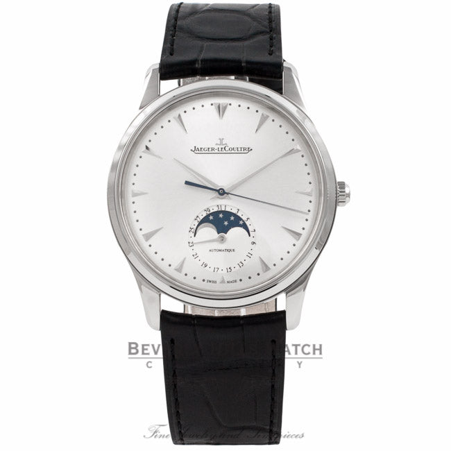 Jaeger Le Coultre Master Ultra Thin Moon Automatic Q1368420 BZBKAL - Beverly Hills Watch Company Watch Store