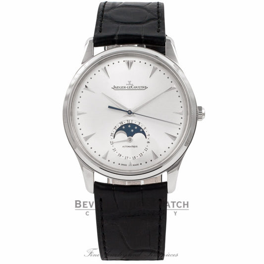 Jaeger Le Coultre Master Ultra Thin Moon Automatic Q1368420 BZBKAL - Beverly Hills Watch Company Watch Store