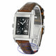 Jaeger LeCoultre Reverso Grande GMT Reserve Stainless Steel Alligator Strap Manual Wind 240.8.818 YXVY8Q - Beverly Hills Watch