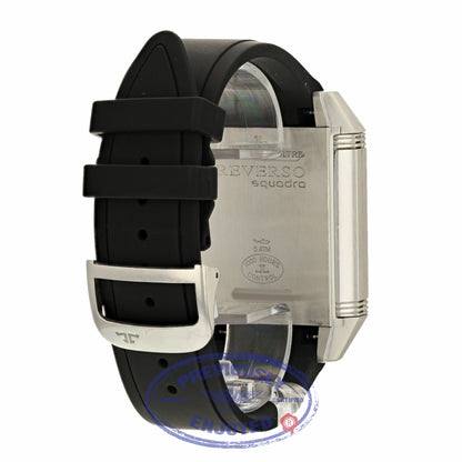 Jaeger LeCoultre Squadra Reverso Hometime Q7008620 J7489K - Beverly Hills Watch Company