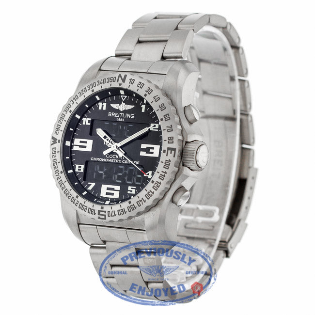 Breitling Cockpit B50 46mm Titanium EB501022/BD40/176E - Beverly Hills Watch