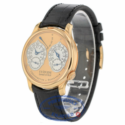 F. P. Journe Rose Gold Resonance Dual Time 223RN 5J5IF2 - Beverly Hills Watch Company Watch Store
