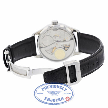 IWC Portuguese 7 Day Reserve Stainless Steel Black Dial IW500109 - Beverly Hills Watch