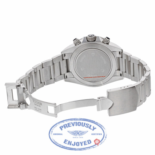 Tudor Heritage Chronograph Black / Gray 70330N - Beverly Hills Watch Company