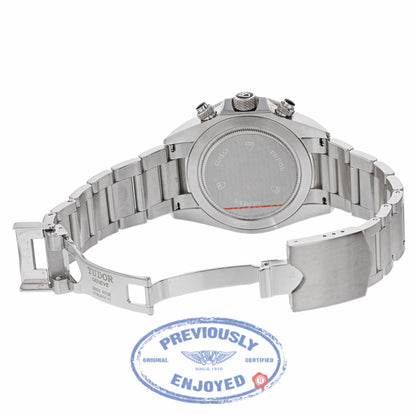 Tudor Heritage Chronograph Black / Gray 70330N - Beverly Hills Watch Company