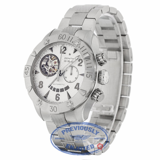 Zenith Defy Classic Open Stainless Steel 03.0526.4021 - Beverly Hills Watch