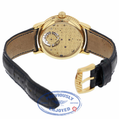 Jaquet-Droz Tourbillon #688 Circa 2001 18k Yellow Gold Buckle 4125 VY8PLU - Beverly Hills Watch Company