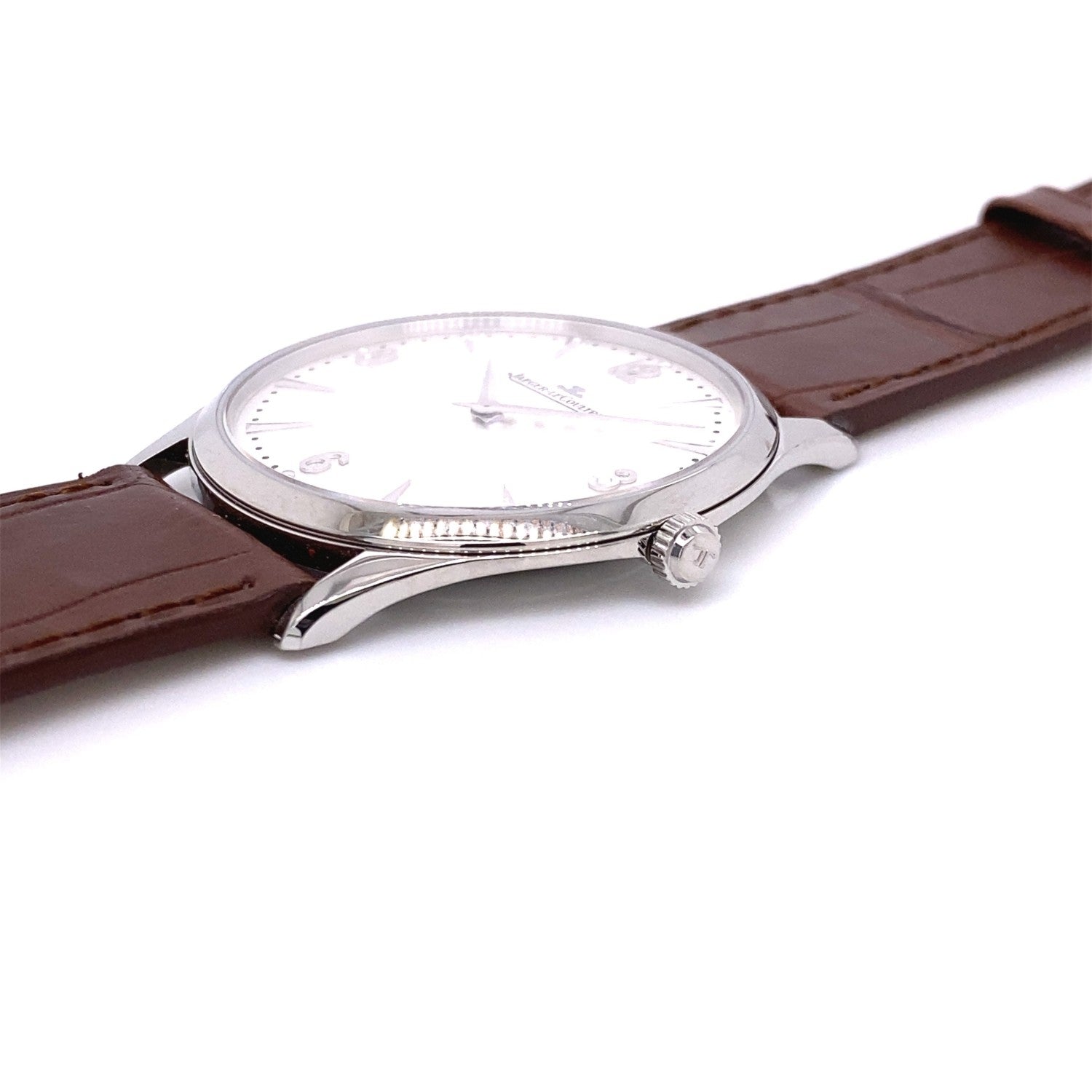 Jaeger LeCoultre Master Control Ultra Thin 38mm Stainless Steel Watch Q1348420 - Beverly Hills Watch Company