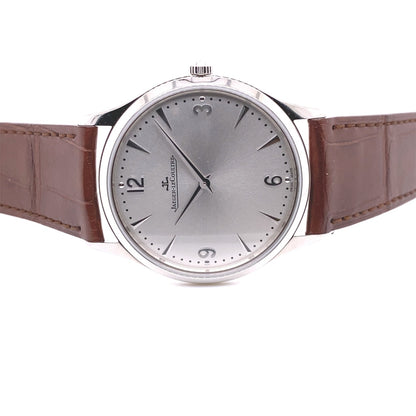 Jaeger LeCoultre Master Control Ultra Thin 38mm Stainless Steel Watch Q1348420 - Beverly Hills Watch Company