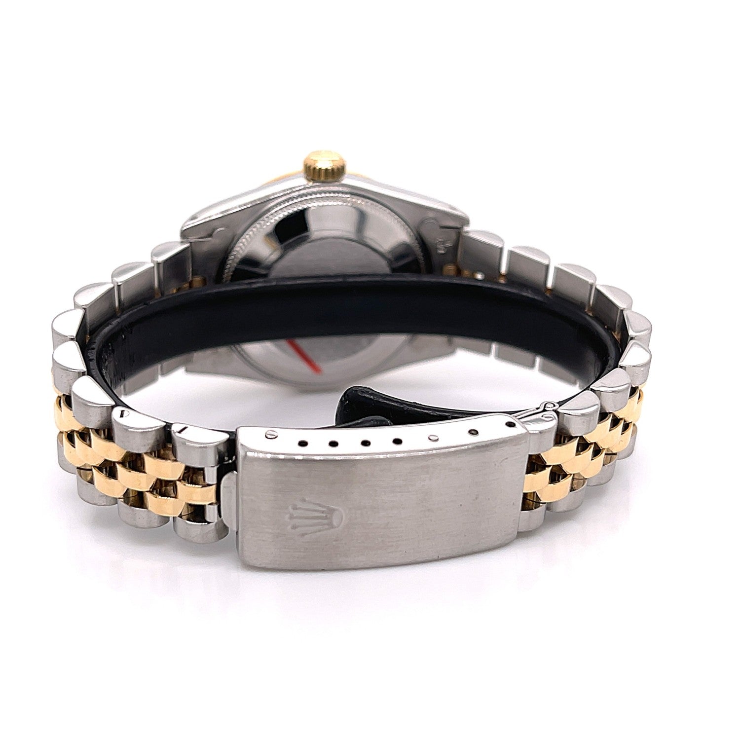 Rolex Datejust 31mm Yellow Gold and Stainless Steel Champagne Jubilee Dial 68273 - Beverly Hills Watch Company