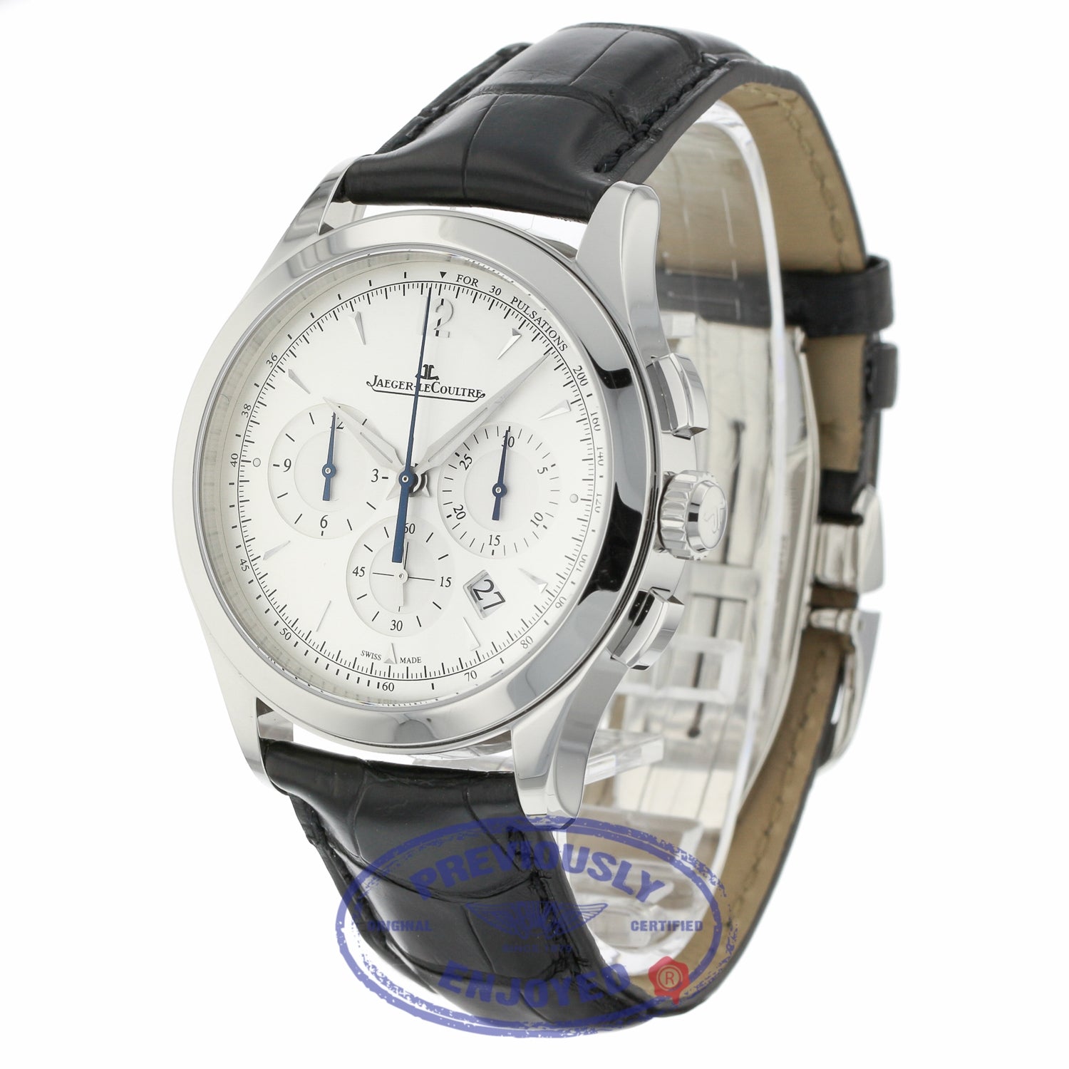 Jaeger-LeCoultre 40mm Master Chronograph Q1538420 DX71LZ - Beverly Hills Watch